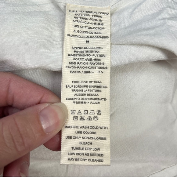 Free People Uptown Girl Striped Cotton Blazer In Rose Size Medium - Picture 13 of 14